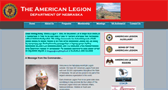 Desktop Screenshot of nebraskalegion.net